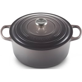 Le Creuset Signature Gryde 24 cm/4,2 L, Flint