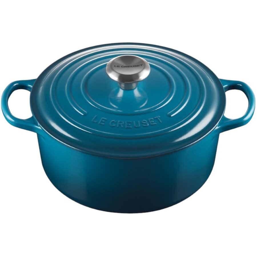 Le Creuset Signature Gryde 24 cm/4,2 L, Deep Teal