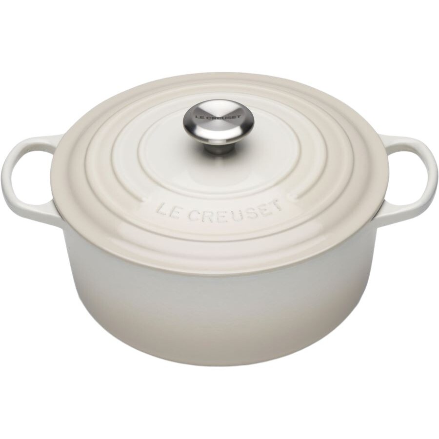 Le Creuset Signature Gryde 24 cm/4,2 L, Meringue