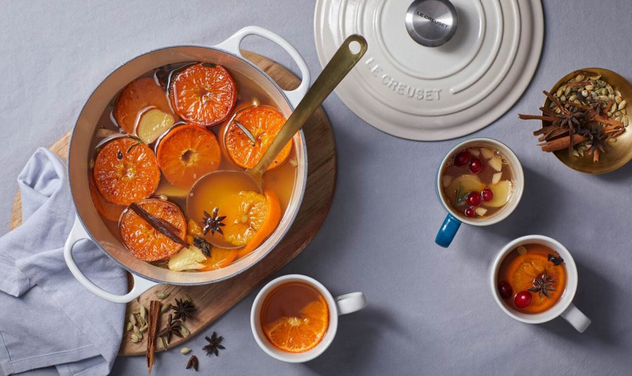 Le Creuset Signature Rund Stbejernsgryde 24 cm/4,2 L, Meringue