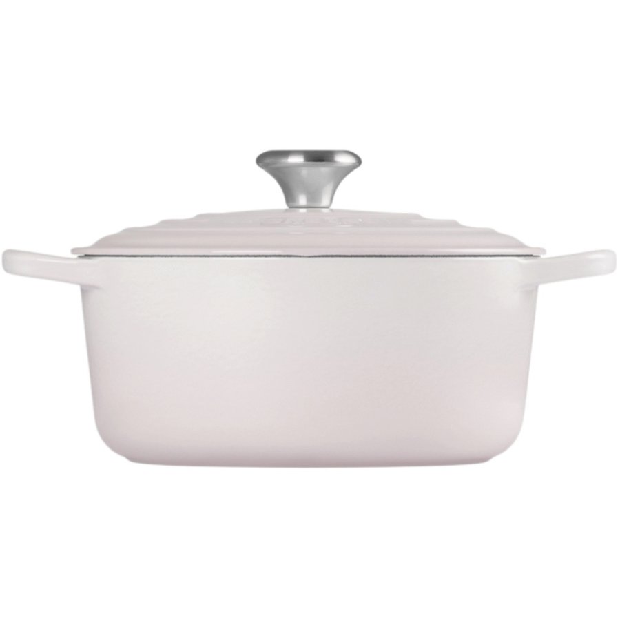 Le Creuset Signature Rund Stbejernsgryde 24 cm/4,2 L, Shell Pink