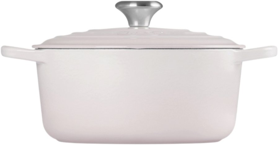 Le Creuset Signature Rund Stbejernsgryde 24 cm/4,2 L, Shell Pink