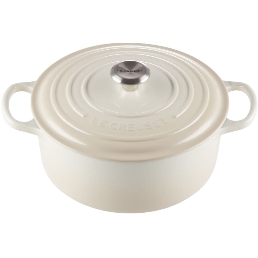 Le Creuset Signature Gryde 26 cm/5,3 L, Meringue