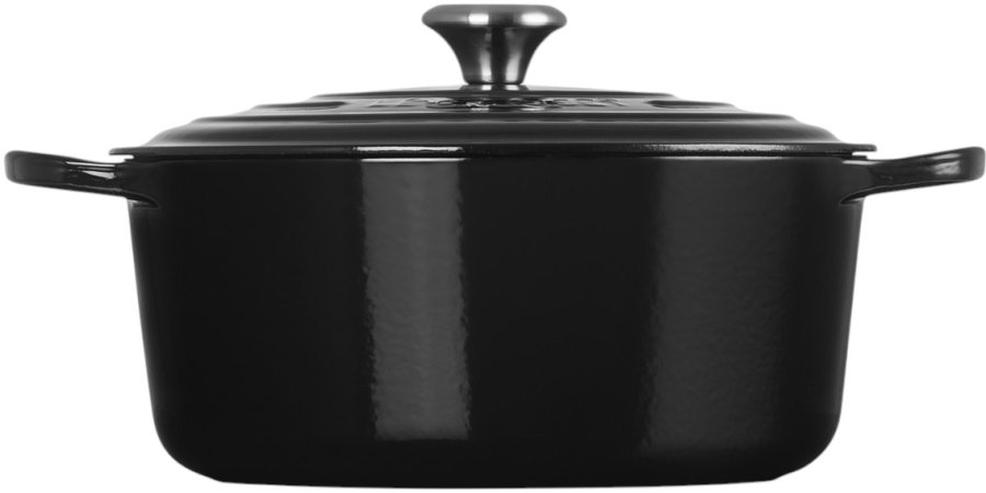 Le Creuset Signature Rund Stbejernsgryde 28 cm/6,7 L, Sort