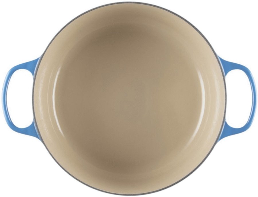 Le Creuset Signature Rund Stbejernsgryde 28 cm/6,7 L, Azure