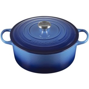 Le Creuset Signature Rund Stbejernsgryde 28 cm/6,7 L, Azure