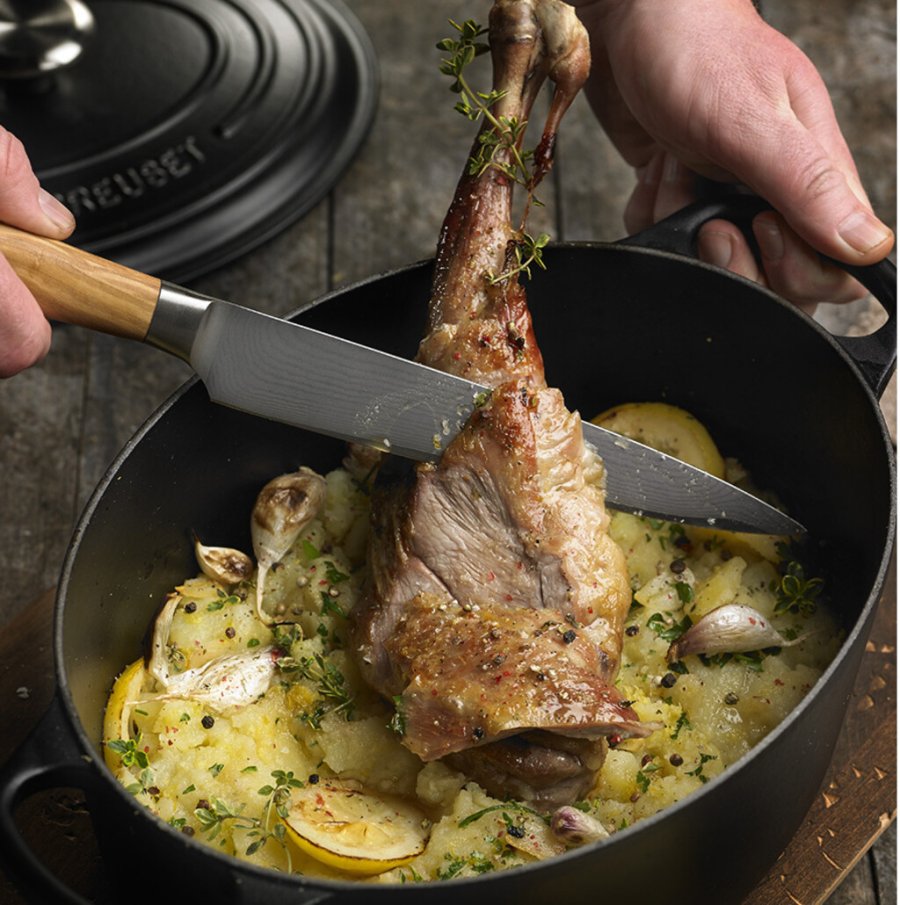 Le Creuset Signature Oval Stbejernsgryde 31 cm/6,3 L, Mat Sort