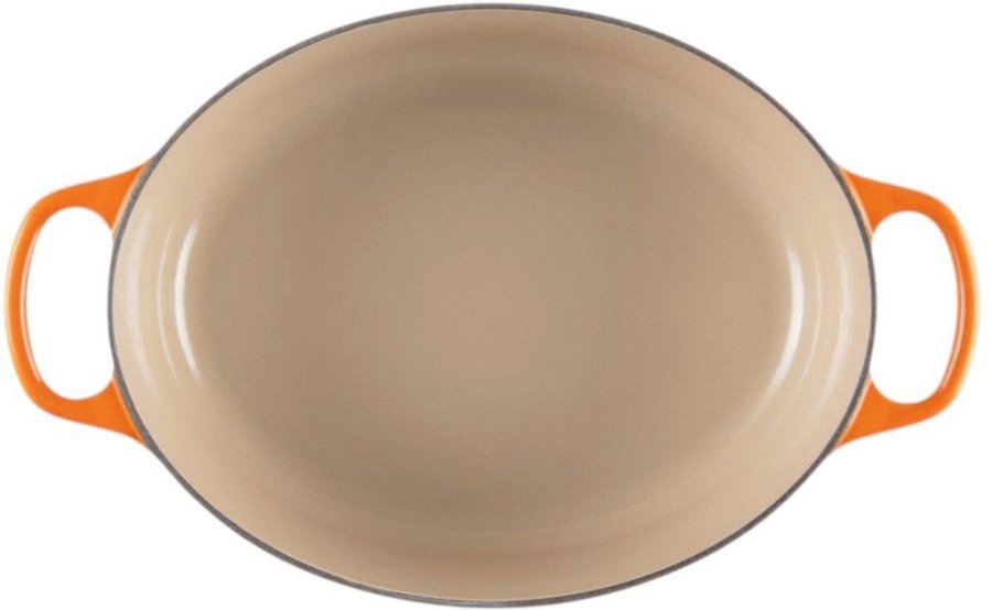 Le Creuset Signature Oval Stbejernsgryde 27 cm/4,1 L, Volcanic