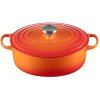 Le Creuset Signature Oval Stbejernsgryde 27 cm/4,1 L, Volcanic