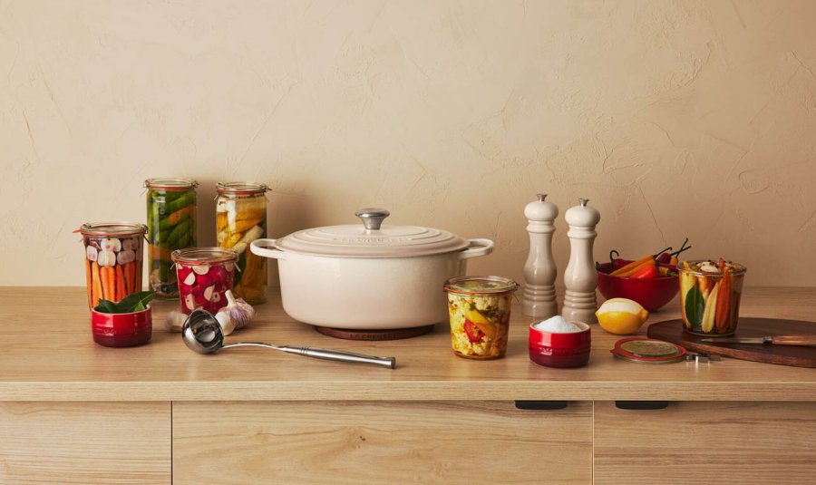 Le Creuset Signature Oval Stbejernsgryde 27 cm/4,1 L, Meringue