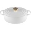 Le Creuset Signature Oval Stbejernsgryde 31 cm/6,3 L, White
