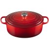 Le Creuset Signature Oval Stbejernsgryde 31 cm/6,3 L, Cerise