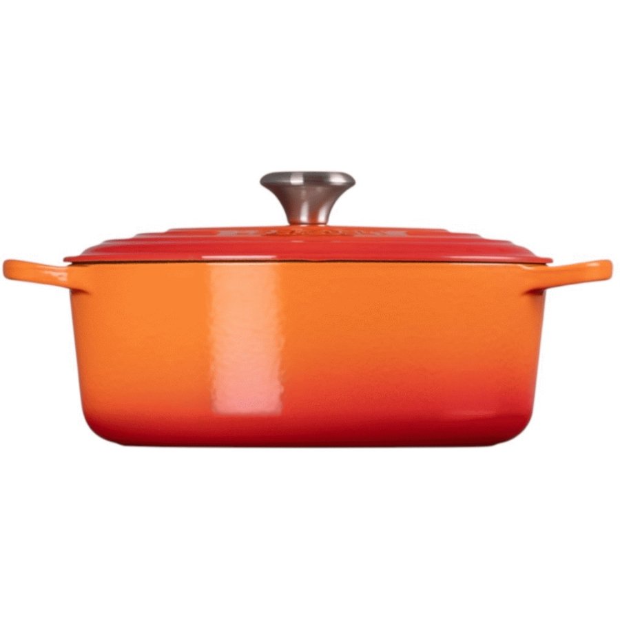 Le Creuset Signature Oval Stbejernsgryde 31 cm/6,3 L, Volcanic