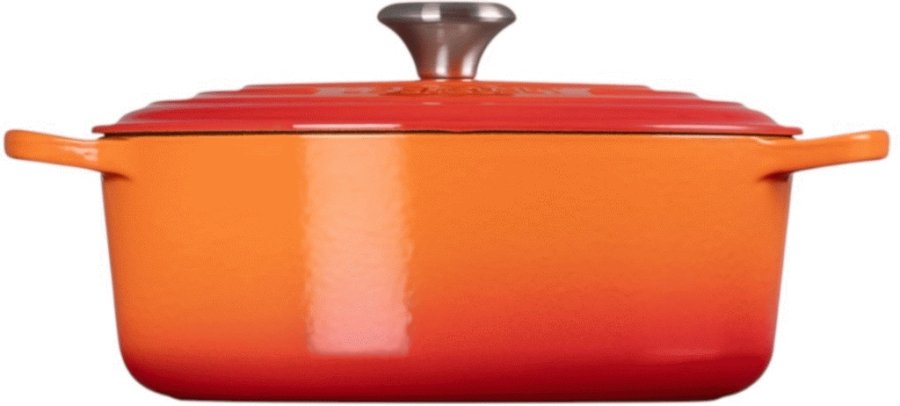 Le Creuset Signature Oval Stbejernsgryde 31 cm/6,3 L, Volcanic