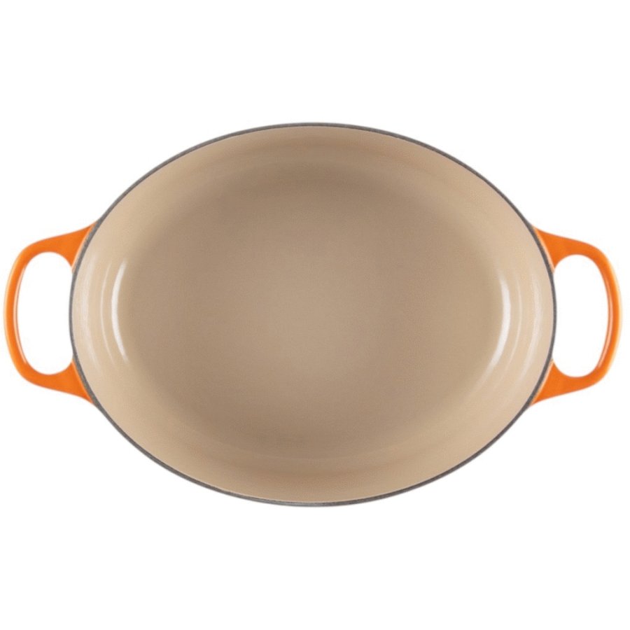 Le Creuset Signature Oval Stbejernsgryde 31 cm/6,3 L, Volcanic