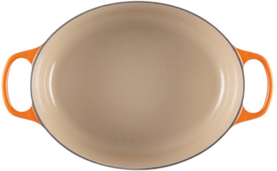 Le Creuset Signature Oval Stbejernsgryde 31 cm/6,3 L, Volcanic