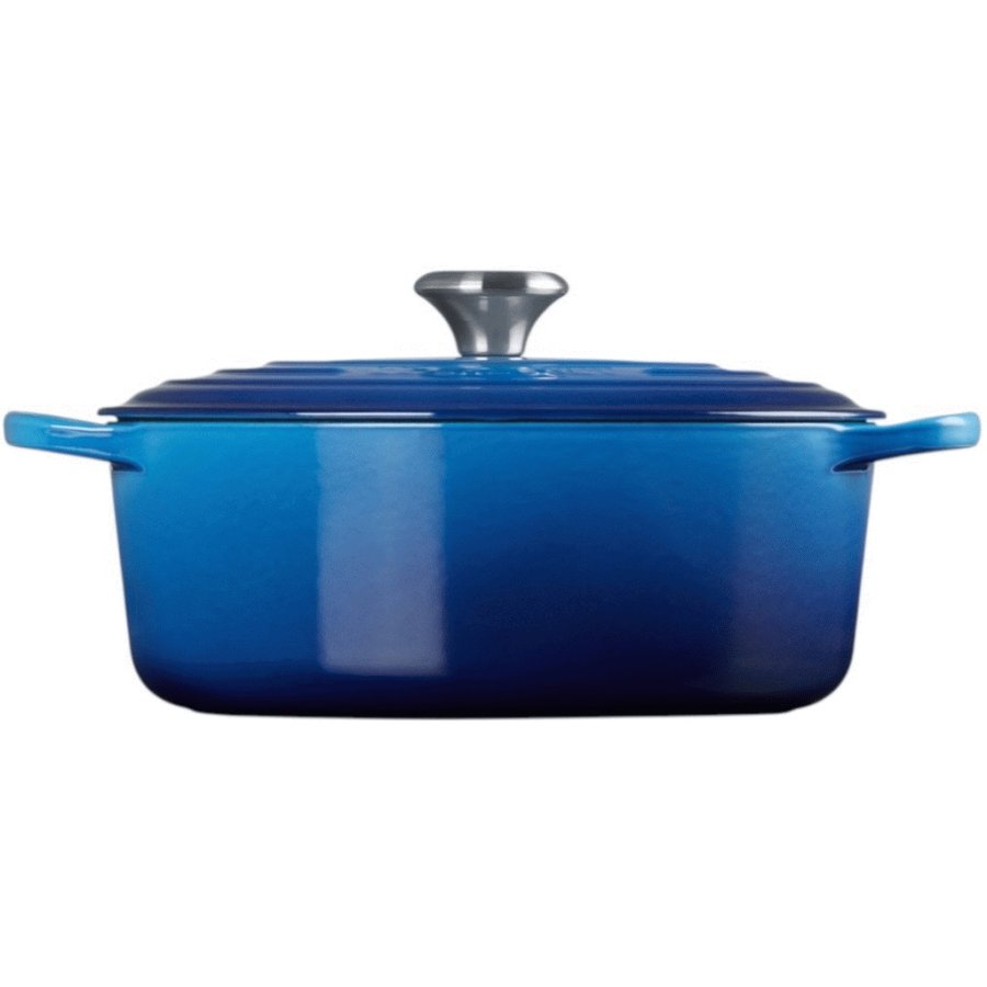Le Creuset Signature Oval Stbejernsgryde 31 cm/6,3 L, Azure