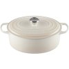 Le Creuset Signature Oval Stbejernsgryde 31 cm/6,3 L, Meringue