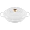 Le Creuset Signature Buffetgryde 30 cm/3,5 L, White