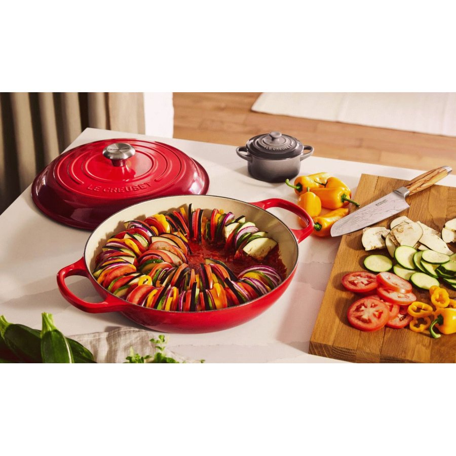 Le Creuset Signature Buffetgryde 30 cm/3,5 L, Cerise