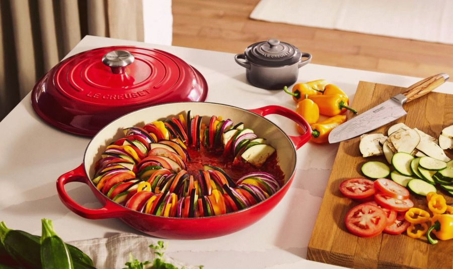 Le Creuset Signature Buffetgryde 30 cm/3,5 L, Cerise