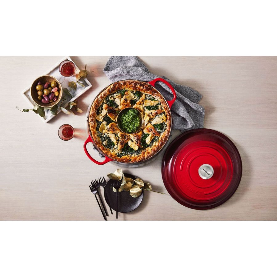 Le Creuset Signature Buffetgryde 30 cm/3,5 L, Cerise