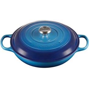 Le Creuset Signature Buffetgryde 30 cm/3,5 L, Azure