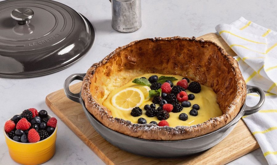 Le Creuset Signature Buffetgryde 30 cm/3,5 L, Flint