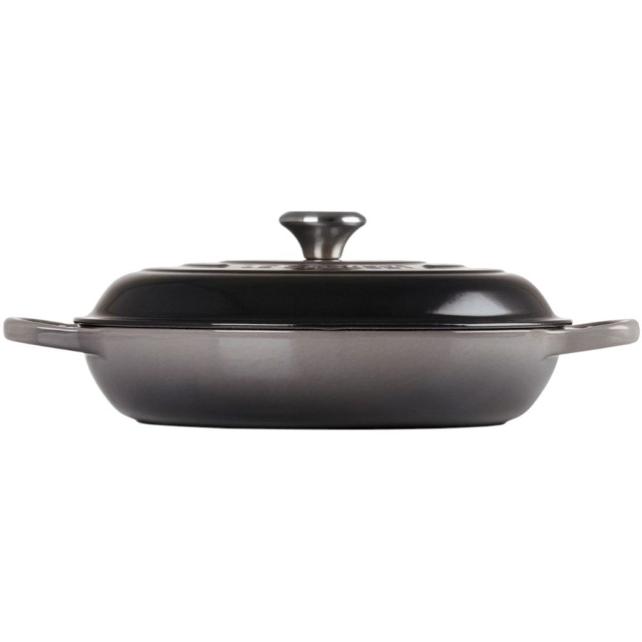 Le Creuset Signature Buffetgryde 30 cm/3,5 L, Flint