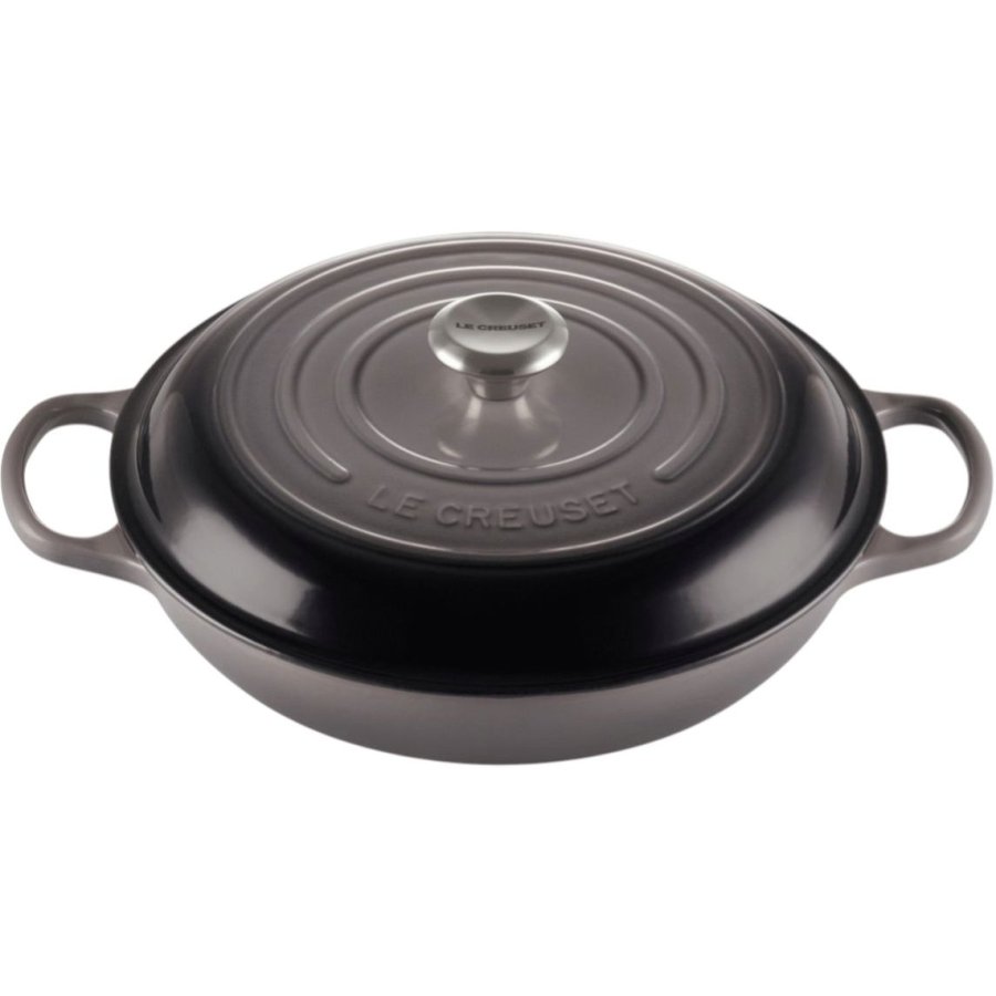 Le Creuset Signature Buffetgryde 30 cm/3,5 L, Flint