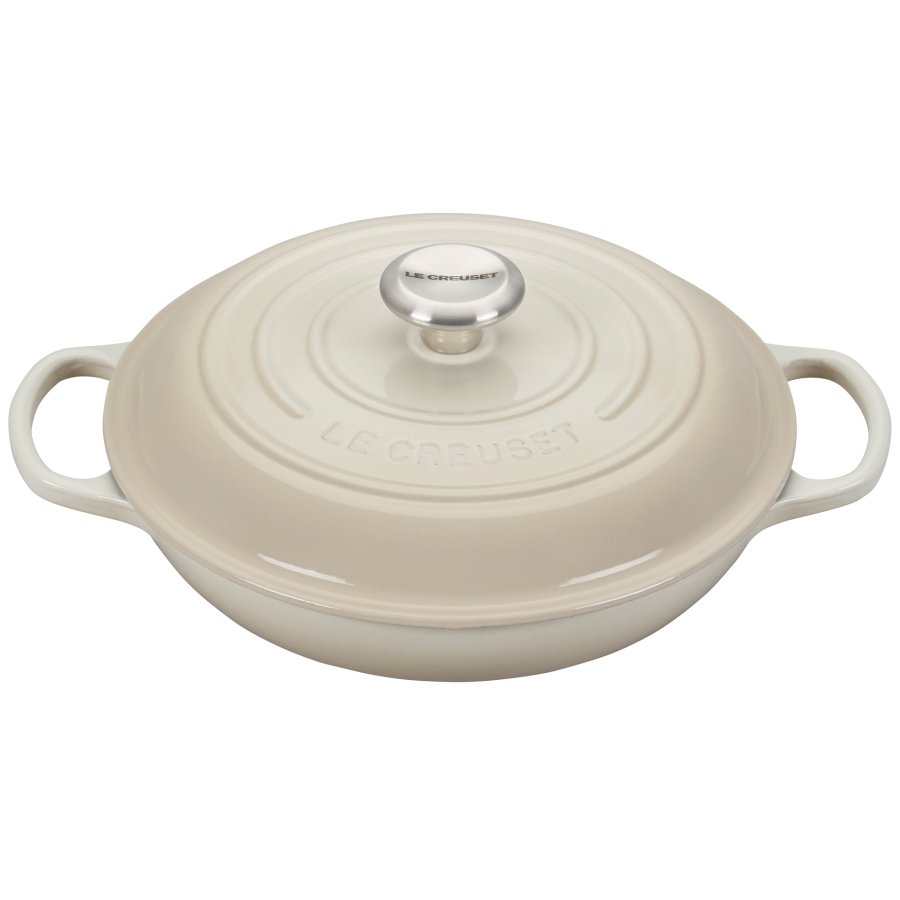 Le Creuset Signature Buffetgryde 30 cm/3,5 L, Meringue