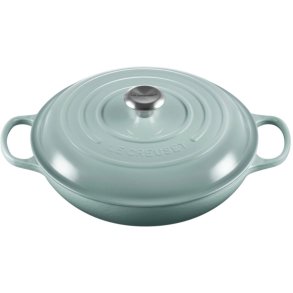 Le Creuset Signature Buffetgryde 30 cm/3,5 L, Sea Salt
