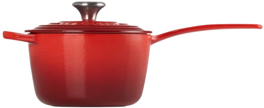 Le Creuset Signature Stbejernskasserolle 16 cm/1,5 L, Cerise