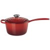 Le Creuset Signature Stbejernskasserolle 16 cm/1,5 L, Cerise