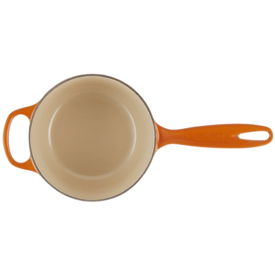 Le Creuset Signature Stbejernskasserolle 16 cm/1,5 L, Volcanic