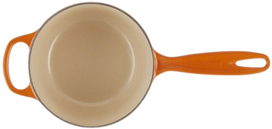 Le Creuset Signature Stbejernskasserolle 16 cm/1,5 L, Volcanic