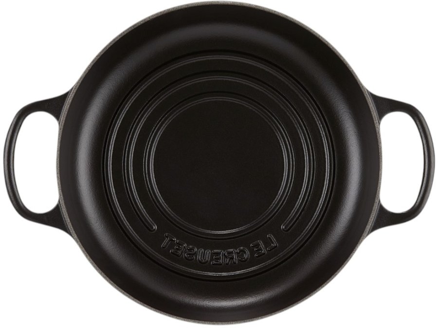 Le Creuset Signature Stbejern Brdform 24 cm/1,6 L, Mat Sort