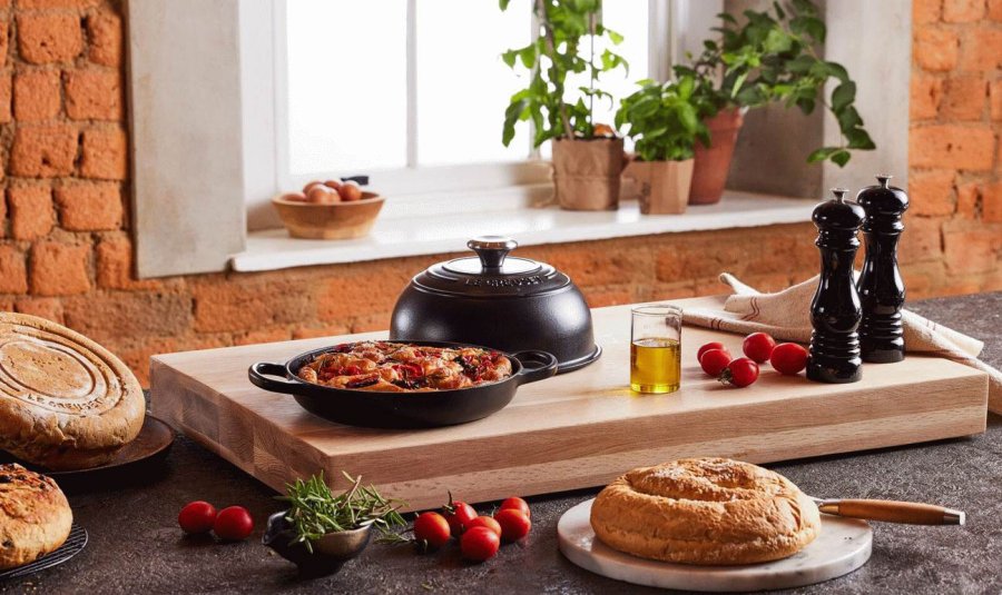 Le Creuset Signature Stbejern Brdform 24 cm/1,6 L, Mat Sort