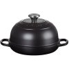 Le Creuset Signature Stbejern Brdform 24 cm/1,6 L, Mat Sort