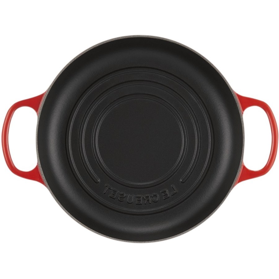 Le Creuset Signature Stbejern Brdform 24 cm/1,6 L, Cerise