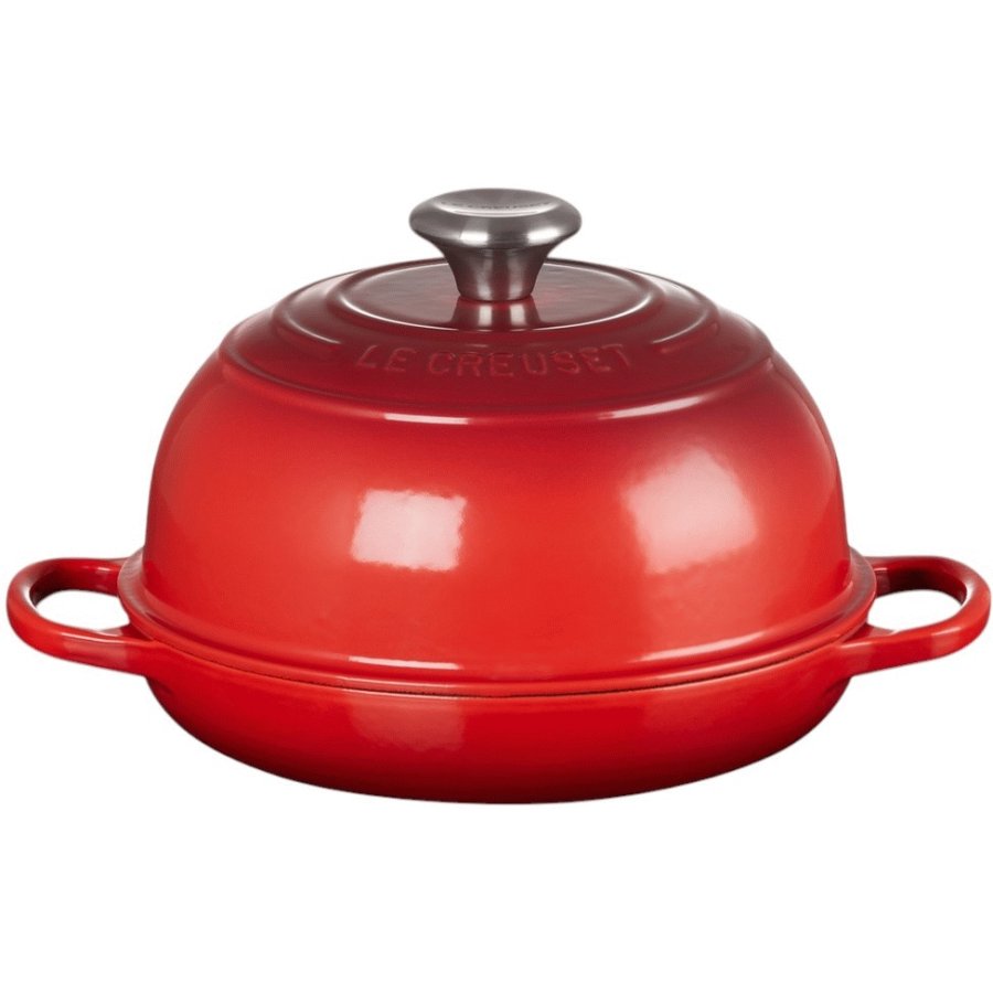 Le Creuset Signature Stbejern Brdform 24 cm/1,6 L, Cerise