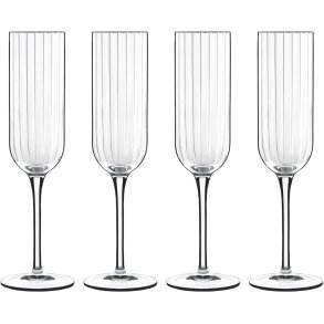 Luigi Bormioli Bach Champagneglas 4 stk. 21 cl