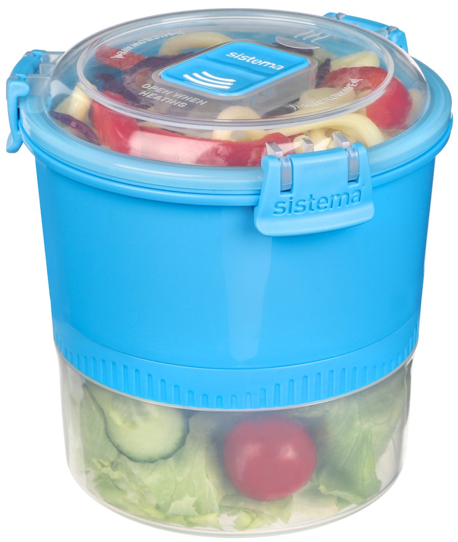 Sistema To Go Stack Lunchbox 965 ml, Blau