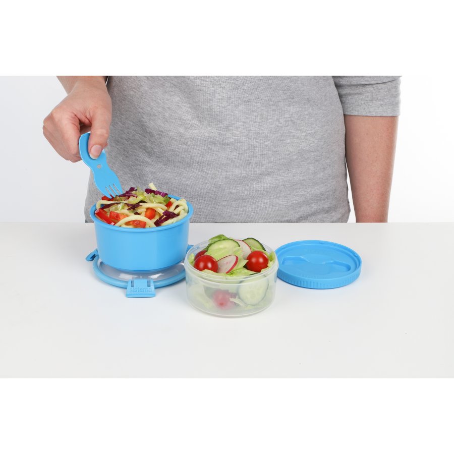 Sistema To Go Stack Lunchbox 965 ml, Blau