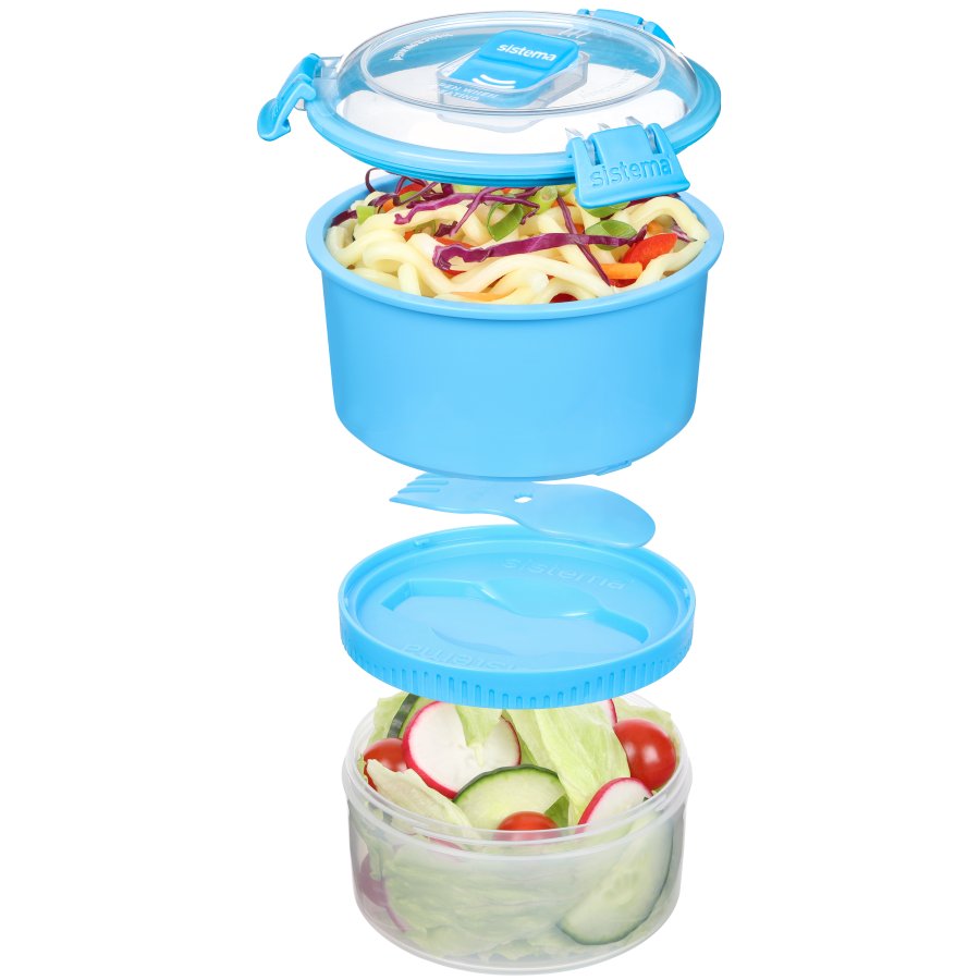 Sistema To Go Stack Lunchbox 965 ml, Blau