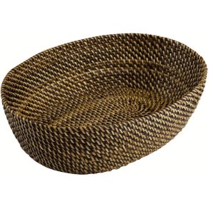 Pillivuyt Oval Brotkorb 20 cm, Hell-/Dunkelbraun