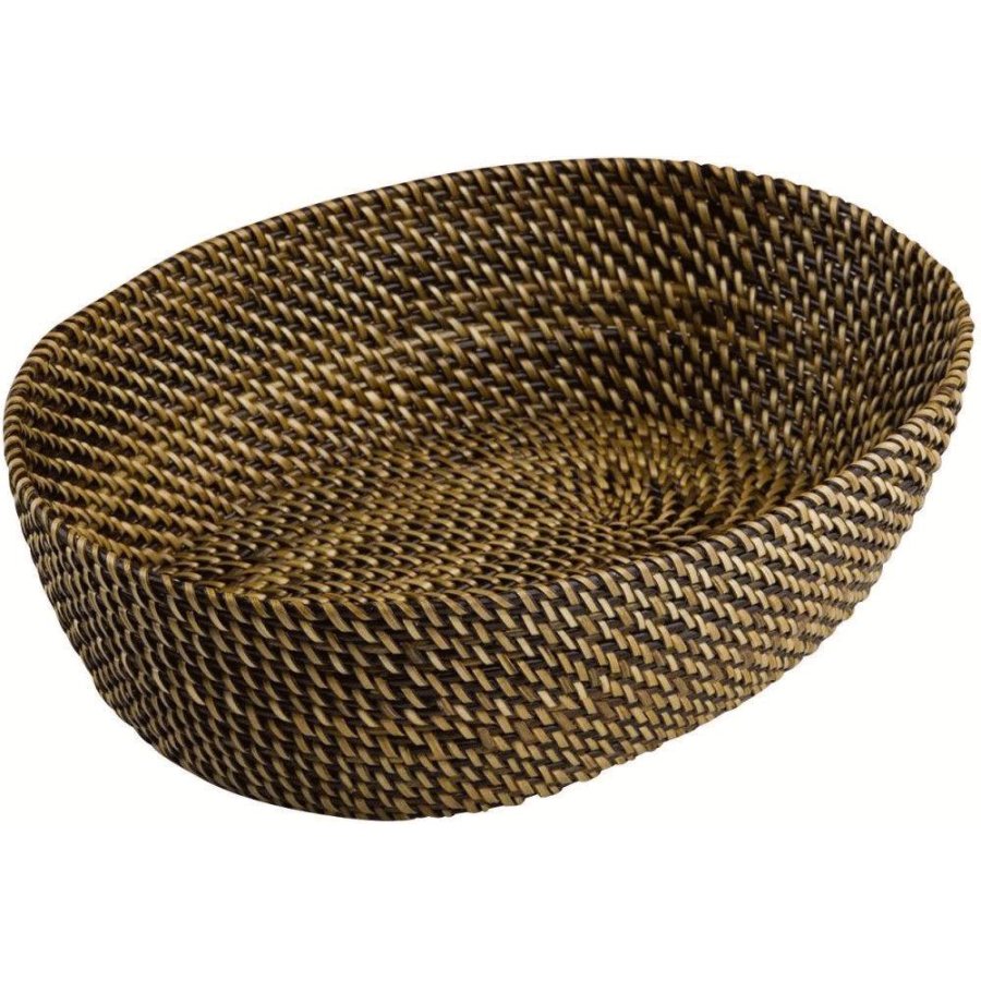 Pillivuyt Oval Brotkorb 20 cm, Hell-/Dunkelbraun