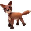 Spring Copenhagen Stehender Fuchs Foxy 18,5 cm, helles Mahagoni