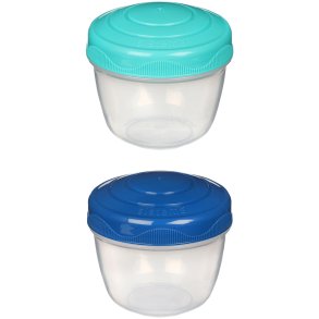Sistema To Go Yoghurtbeker 2 stuks 150 ml, Minty Teal