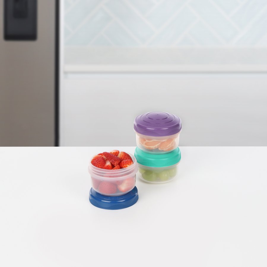 Sistema To Go Mini Bites 3er Set 130 ml, Minty Teal